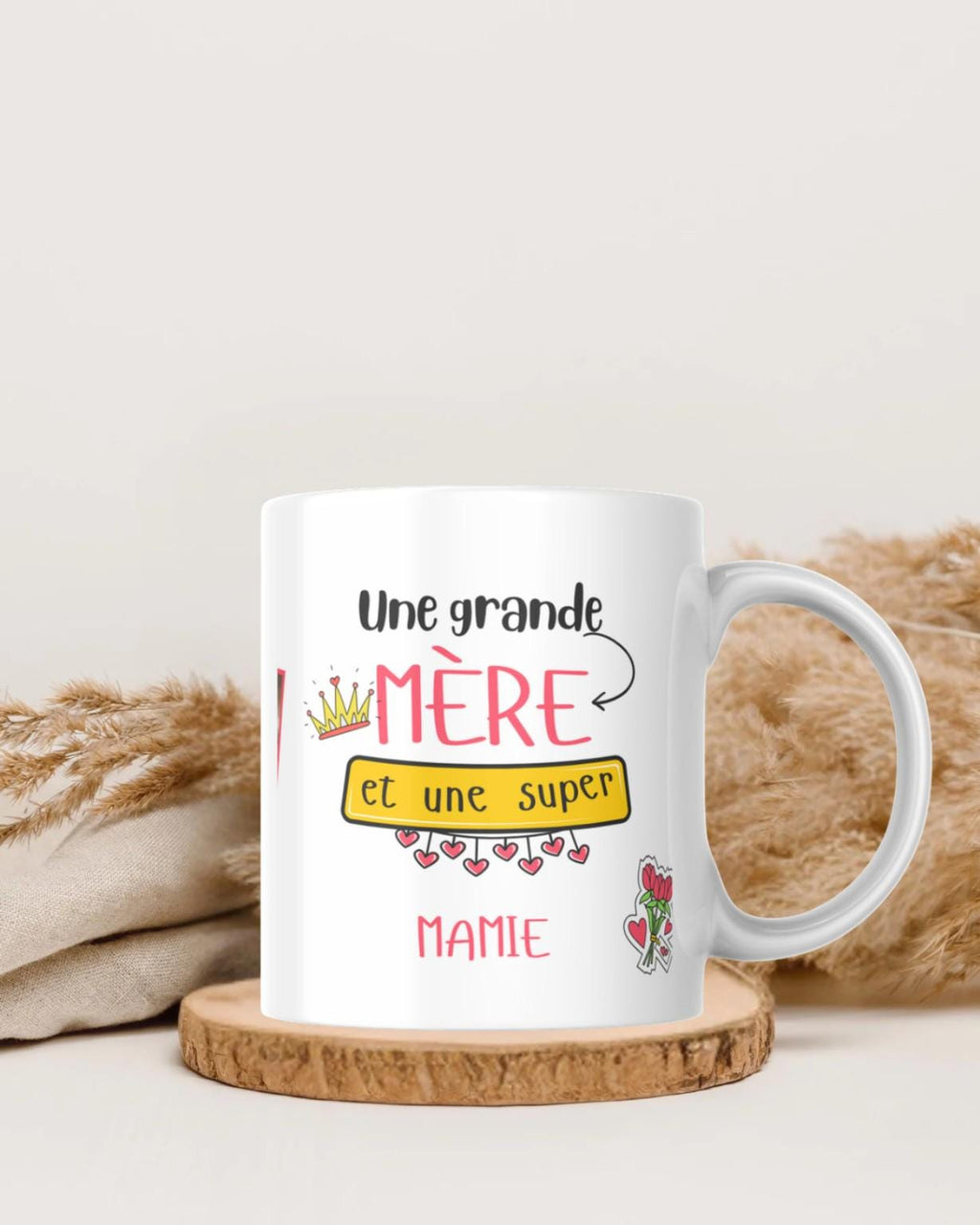 Mug Personnalisé Fête des Mères – Cadeau Unique avec Photo & Texte pour Maman