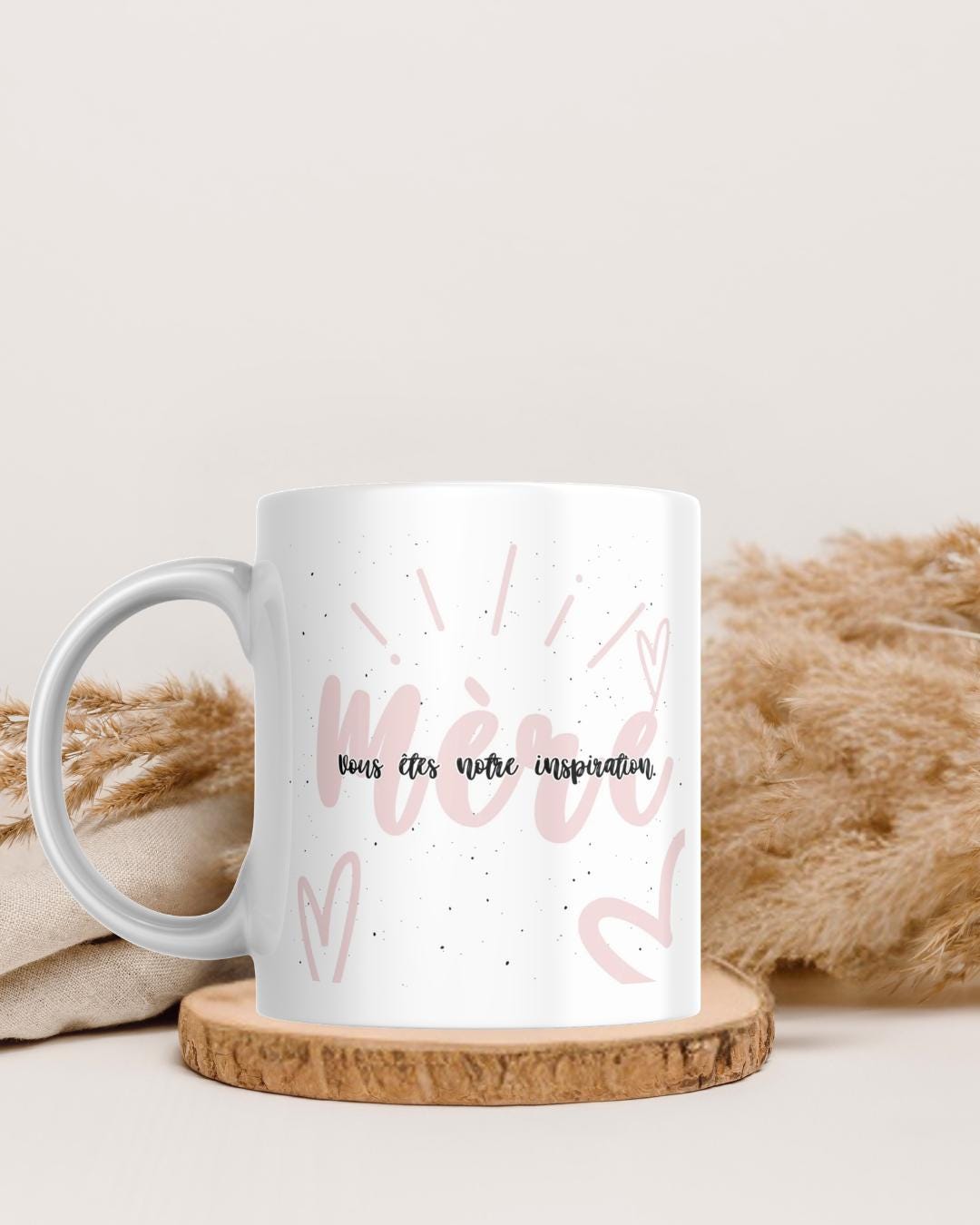 Mug Personnalisé Fête des Mères – Cadeau Unique avec Photo & Texte pour Maman