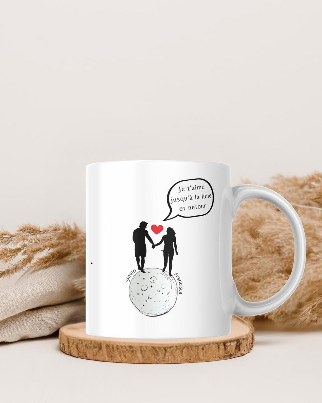 Mug Personnalisé Là Où Tout a Commencé | Carte & Coordonnées GPS | Cadeau Couple | Anniversaire de Rencontre