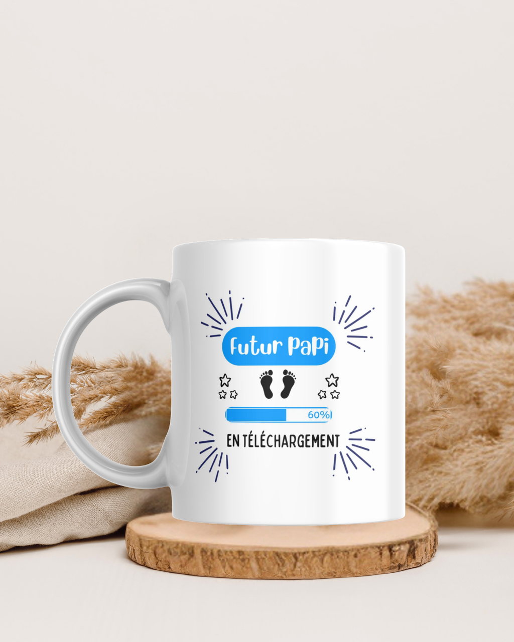 Mug “Futur Papi” En Téléchargement