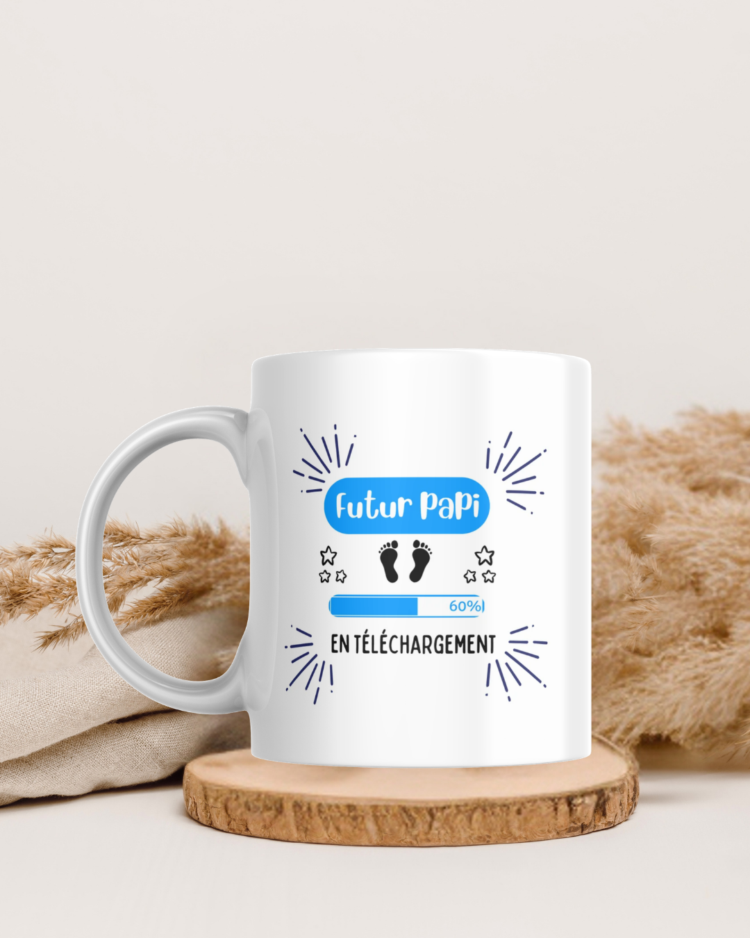 Mug “Futur Papi” En Téléchargement